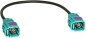 Preview: ATBB Antennenadapter Fakra (F) auf Fakra (F) (Made in Germany)