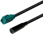 Preview: ATBB Antennenadapter Fakra (F) auf DIN (F) (Made in Germany)