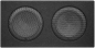 Preview: MUSWAY MR 208Q 2x20cm Bassreflex Subwoofer