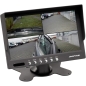 Preview: Ampire RVM070-2G 7" TFT-Monitor im Aufbaugehäuse mit Halterung