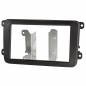 Preview: Radioblende VW Golf, Passat, Tiguan / Seat Leon / Skoda Octavia (2 DIN Einbauset HQ)