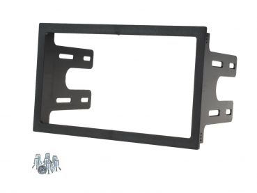 Radioblende VW Golf IV, Lupo, Passat (2 DIN Einbauset) (CT24VW11)