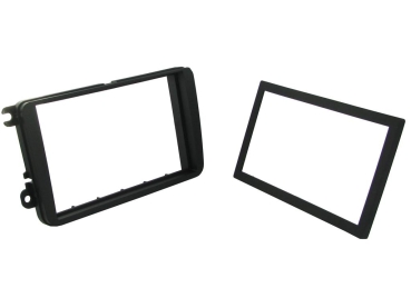 Radioblende VW Golf, Passat, Tiguan / Seat Leon / Skoda Octavia (2 ISO) (CT24VW06)