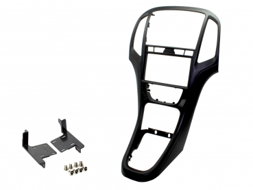 Radioblende Opel Astra ab 2010 perlschwarz (2 DIN Einbauset) (CT23VX27)