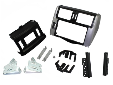 Radioblende Toyota Land Cruiser ab 2010 (2 DIN Einbauset)(CT23TY29)