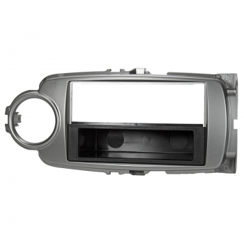Radioblende Toyota Yaris ab 2011 silber (1 & 2 DIN)(CT24TY42)