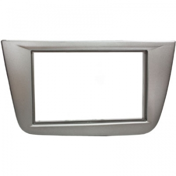 Radioblende Seat Altea, Toledo, grau metallic (2 DIN)