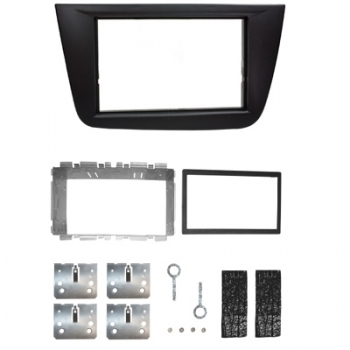 Radioeinbauset Seat Altea, Toledo, schwarz (2 ISO)