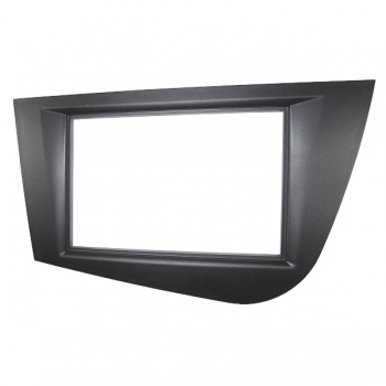 Radioblende Seat Leon 2005 bis 2010, schwarz (2 ISO)