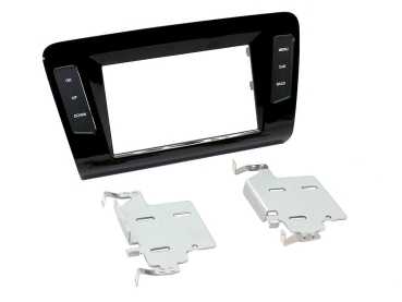 Radioblende Skoda Octavia ab 2014 (2 DIN Einbauset)(CT23SK05)