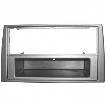 Radioblende Peugeot 308, 309, RCZ ab 2007 silber (1 DIN mit Ablagefach)(CT24PE09)