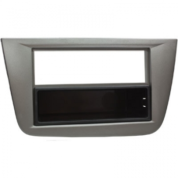 Radioblende Seat Altea, Toledo, grau metallic (1+2 DIN)