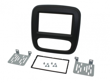 Radioblende Opel Vivaro ab 2014 mit manueller Klima (2 DIN Einbauset) (CT23VX49)
