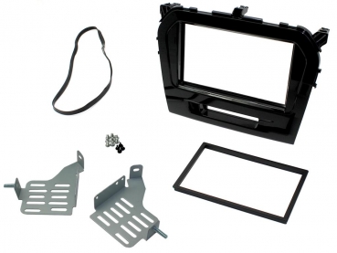 Radioblende Suzuki Vitara ab 2015 (2 DIN Einbauset)(CT23SZ13)