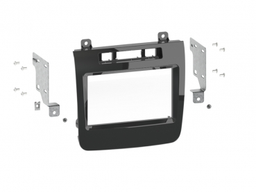 Radioblende VW Touareg ab 2010 (2 DIN Einbauset) (CT23VW08)