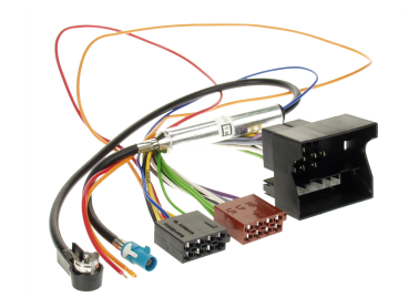 ACV 1230-45 | ISO Adapterkabel Opel mit Quadlock, inkl. Antennenadapter auf ISO