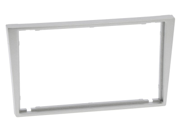 Radioblende Opel ab 2000 dunkelsilber metallic (2 DIN)