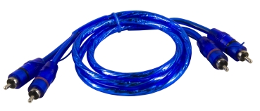 Crunch CRC1 | 2-Kanal Cinchkabel 1 m