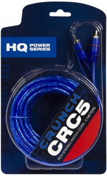 Preview: Crunch CRC5 | 2-Kanal Cinchkabel 5 m