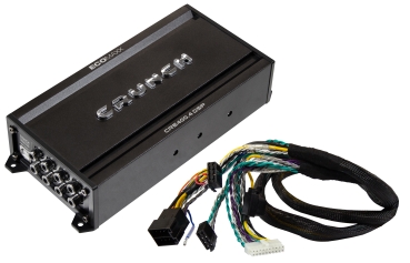 Crunch CRE400.4DSP-ISO.M6 | 4-Kanal Verstärker mit 6-Kanal DSP, inkl. fahrzeugspezifischem Adapter