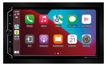 Preview: ESX VMX700DAB | Universal 2-DIN Media Moniceiver mit 17,8 cm (7“) Touchscreen