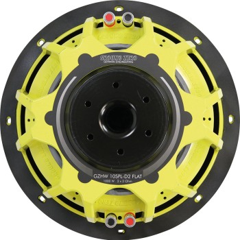 Preview: Ground Zero GZWH 10SPL-D2 Flat | 25 cm Subwoofer