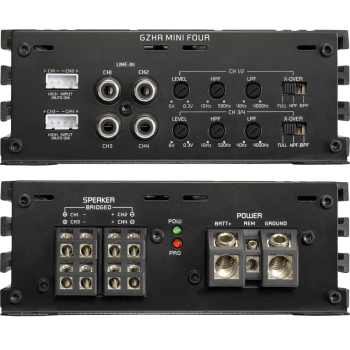 Ground Zero GZHA MINI FOUR | 4-Kanal Verstärker
