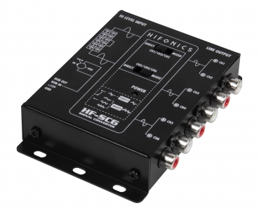 Preview: Hifonics HF-SC6 | 6-Kanal High-Low Converter (mit EPS)