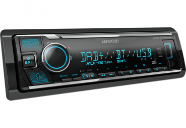 Preview: Kenwood KMM-BT508DAB Digital Media Receiver mit Bluetooth & DAB+ (inkl. Antenne)