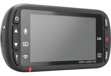 Preview: Kenwood DRV-A301W Full HD-Dashcam mit 3-Achsen G-Sensor, GPS & Wireless Link