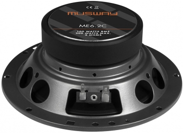 Preview: MUSWAY ME 6.2C 2-Wege 16.5cm Komponentensystem