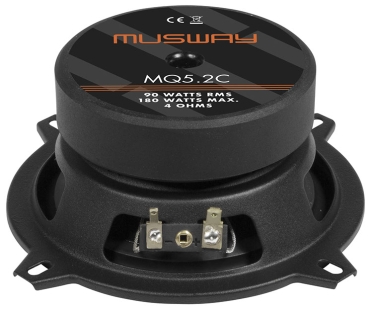 Preview: MUSWAY MQ 5.2C 2-Wege 13cm Komponentensystem