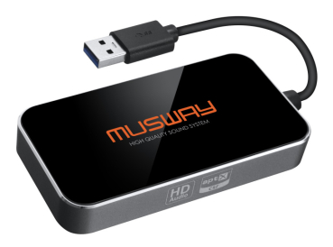 MUSWAY BTA-HD | High Definition USB Dongle