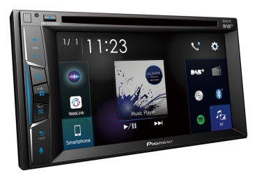 Preview: Pioneer AVH-A3200DAB Moniceiver mit Bluetooth und DAB+ (ohne Antenne)