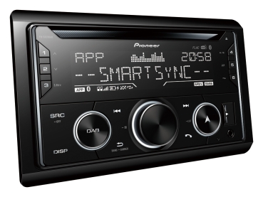 Pioneer FH-S820DAB Autoradio mit Bluetooth und DAB+ (ohne Antenne)