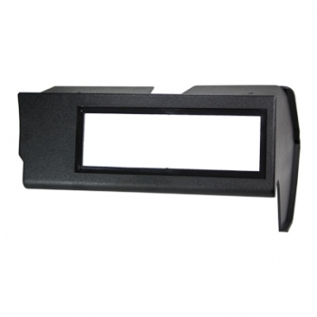 Radioblende Fiat Panda, Seat Marbella schwarz (1 DIN)