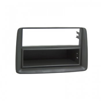 Radioblende Fiat Panda 2003 bis 2012 (1 DIN mit Ablagefach) (CT24FT06)