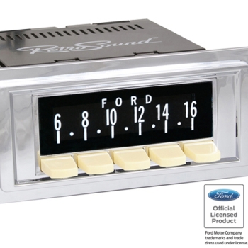 Retrosound SCP07 Displayschutzfolie Ford 3er Set