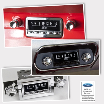 Preview: Retrosound SCP08 Displayschutzfolie Ford 3er Set