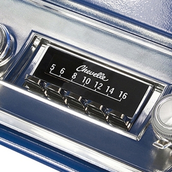 Retrosound SCP13 Displayschutzfolie Chevrolet Chevelle 3er Set