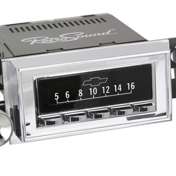 Retrosound SCP20 Displayschutzfolie Chevrolet Outline 3er Set