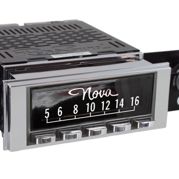 Retrosound SCP24 Displayschutzfolie Chevrolet Nova 3er Set