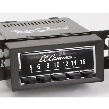 Retrosound SCP25 Displayschutzfolie Chevrolet El Camino 3er Set