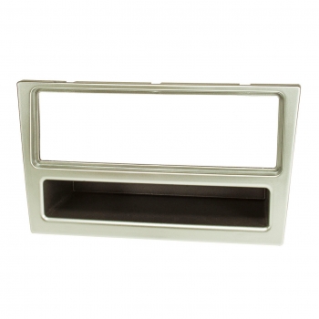 Radioblende Opel Agila, Corsa, Meriva ab 2000 matt-chrom (1 DIN) (TO24040.3)