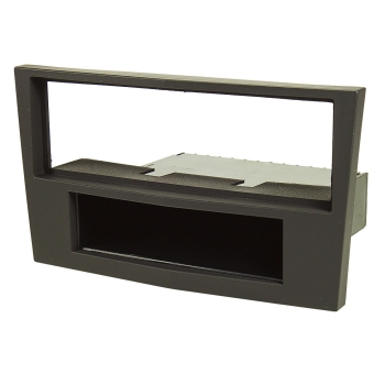 Radioblende Opel Astra, Corsa, Zafira ab 2004 charcoal schwarz (1 DIN) (TO24100.3V2)
