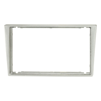 Radioblende Opel Agila, Corsa, Meriva ab 2000 matt-chrom  (2 DIN) (TO24440.3)