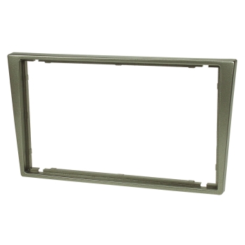 Radioblende Opel Agila, Corsa, Meriva ab 2000 charcoal metallic (2 DIN) (TO24440.4)