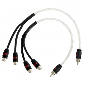 Ampire X30B Y-Adapter 2x Buchse auf 1x Stecker (2 Stück)