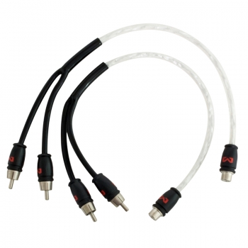 Ampire X30S Y-Adapter 1x Buchse auf 2x Stecker (2 Stück)