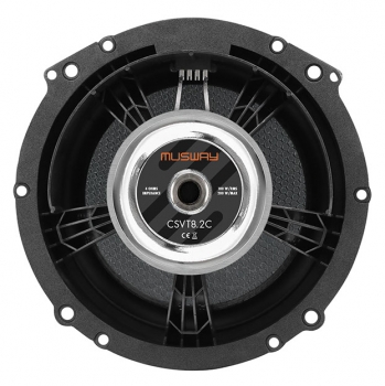 MUSWAY CSVT8.2C 2-Wege Komponentensystem für VW T5 / T6